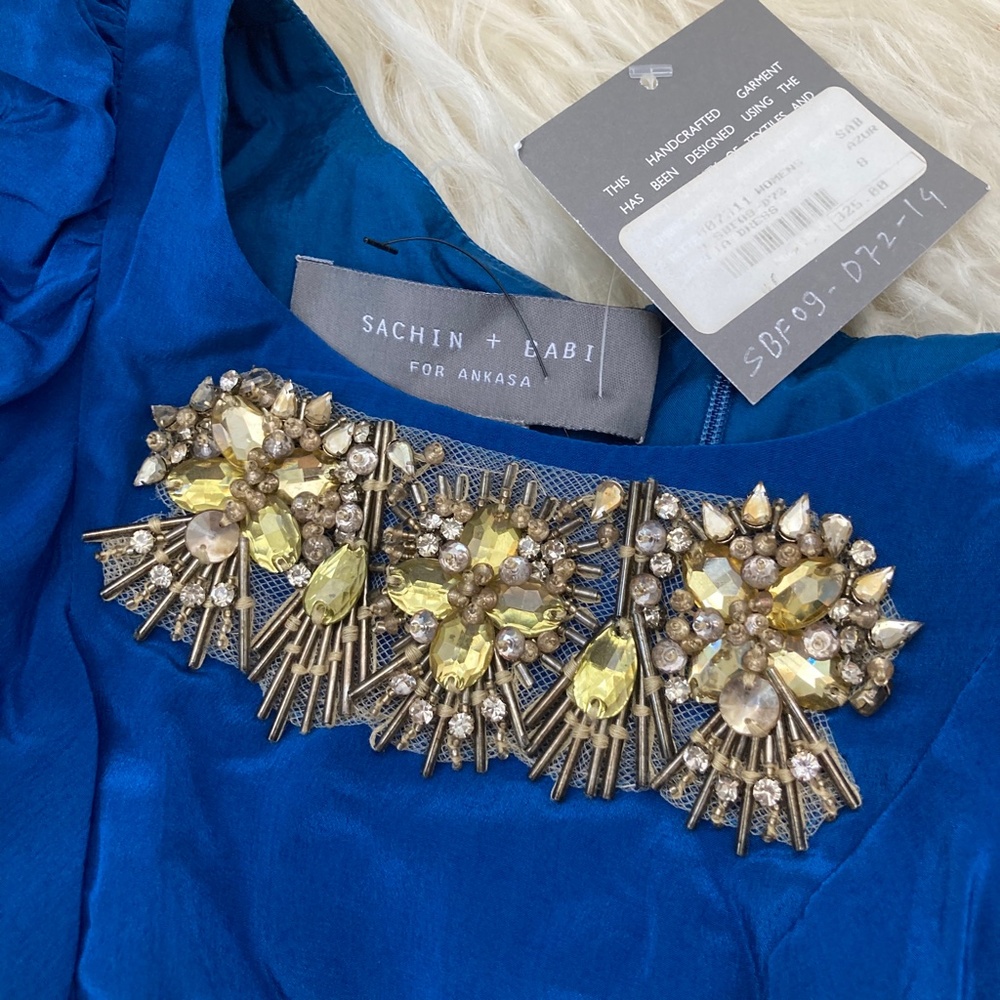 SACHIN + BABI Silk Mini Dress - Picture 6 of 10